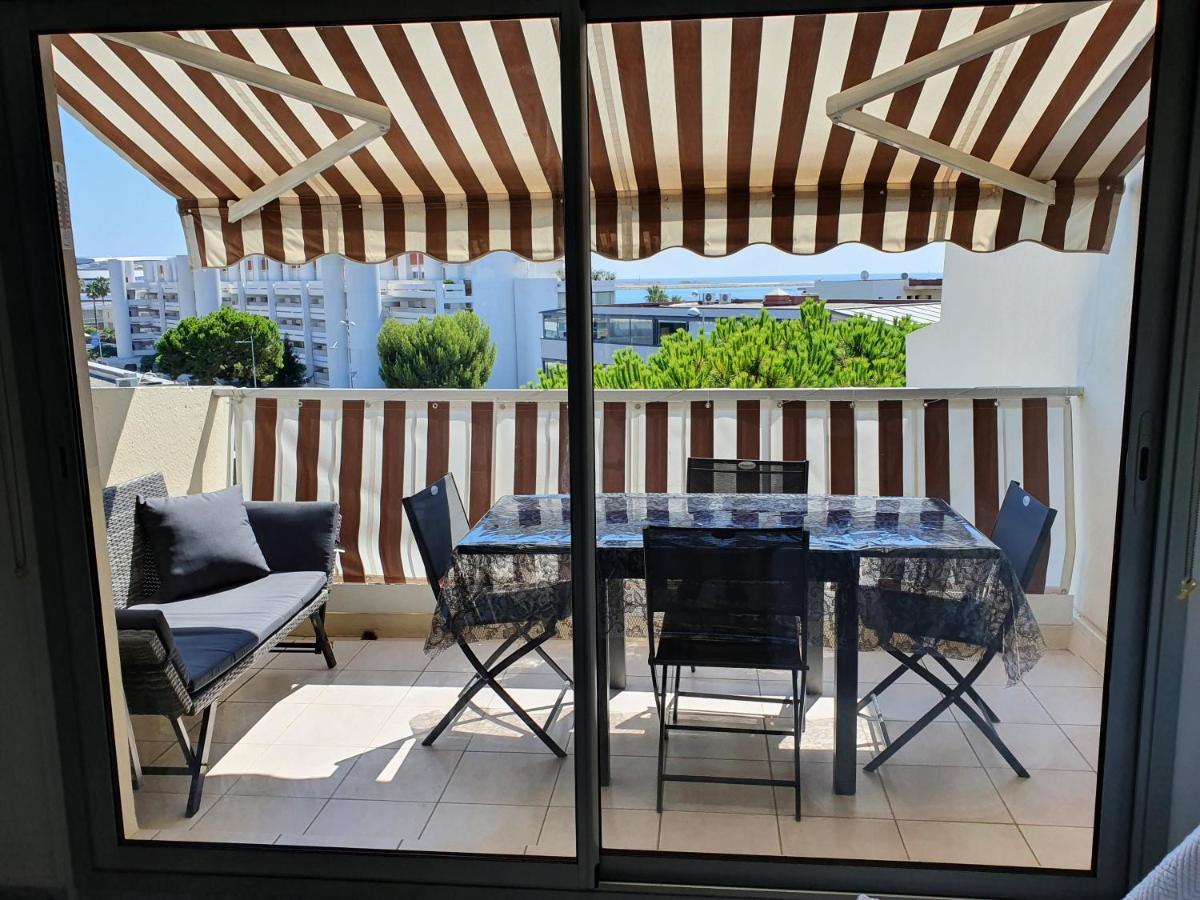 Superbe appartement plage SAINT-LAURENT DU VAR Exterior foto